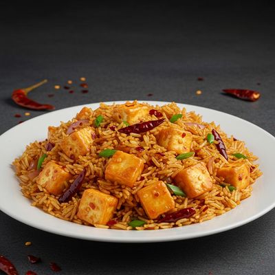 Schezwan Paneer Fried Rice